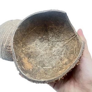 Maisonnette et cachette pour <span class=keywords><strong>hamster</strong></span> en coquille de noix de coco avec toit pour petits animaux - Product Image 4