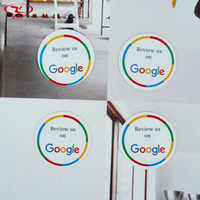 Muestra gratis de tarjeta de visita de PVC personalizada QR Code Tap T5577 Chip para el pago para Facebook TikTok Review Ins RFID NFC Google Hotel Use