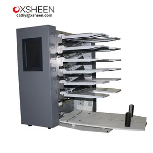 Factory Made 6 Trading Card Feeder Continuous Forms Paper Collator Machine