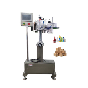 Dây chuyền lắp ráp sử dụng dán nhãn Applicator mà không cần băng tải máy nhãn cho lớn lọ - Product Image 1