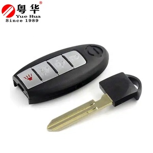 4 botones llave <span class=keywords><strong>de</strong></span> coche inteligente <span class=keywords><strong>de</strong></span> llave <span class=keywords><strong>de</strong></span> control remoto Fob coche caso clave para <span class=keywords><strong>Nissan</strong></span> 2007-2012 Altima maxima Murano - Product Image 2