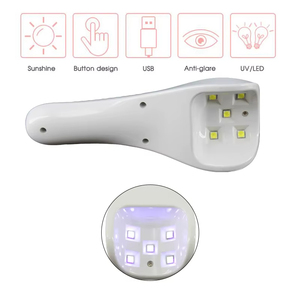 Acrylic Powder <b>Nail</b> <b>Kit</b> with USB Rechargeable UV LED Lamp Fast Curing Professional Manicure Art Supplies Set for Salon Home - Product Image 4