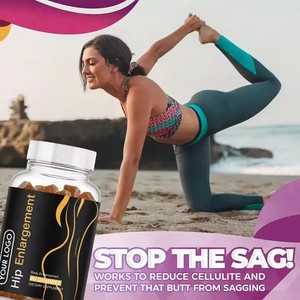 Gummies pour l'élargissement des hanches, complément alimentaire pour les femmes, amélioration des fesses, marque privée, pour les hanches et la poitrine - Product Image 4