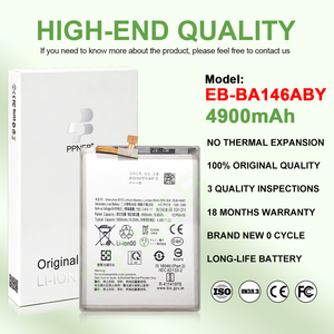 Batería de Teléfono de 4900 mAh para <span class=keywords><strong>Samsung</strong></span> <span class=keywords><strong>Galaxy</strong></span> A14 5G EB-BA146ABY, Batería de Iones de Litio de Alta Capacidad, Suministro Directo de Fábrica, Garantía de 18 Meses - Product Image 3