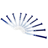 Kit de Blanqueamiento Dental para Uso Doméstico, Eliminador de Manchas, Sin Peróxido, 10 ml, 44%CP, 35%HP, Recargas de Jeringas, Gel HP/CP