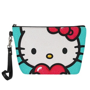 Bolsa de Maquillaje de Viaje para Mujer, Tipo Clutch con Correa para la Muñeca, Venta Directa de Fábrica, Superficie Personalizable, MOQ: 1 Unidad, Estuche Organizador, Bolsa de Cosméticos - Product Image 2