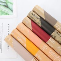 Papier Kraft Épais Vintage Evergreenwrap, Rouleau de Papier d'Emballage Couleur Unie pour Bouquets de Fleurs, Papier d'Emballage DIY pour Arrangements Floraux