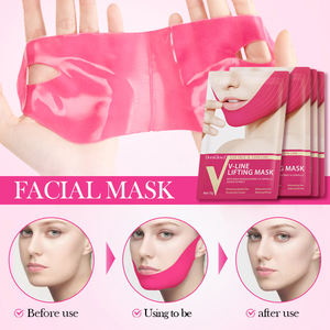 Yüz bakımı sıcak satıcılar OEM V hattı kaldırma maskesi kollajen yüz maskesi soğuk lipoliz cihazı redüktör yüz kaldırma maskesi - Product Image 3