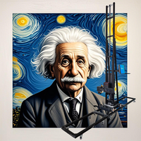 Impresora de Pared Vertical 3D, Máquina de Impresión de Murales Publicitarios, Decoración de Paredes