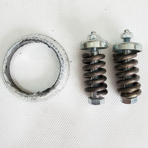 Écrous utiliser voiture pour PSA Peugeot <span class=keywords><strong>Citroen</strong></span> M8x1.25 boulons à ressort d'échappement boulon de collecteur d'échappement écrou pour boulons de tuyau de bride d'échappement - Product Image 6