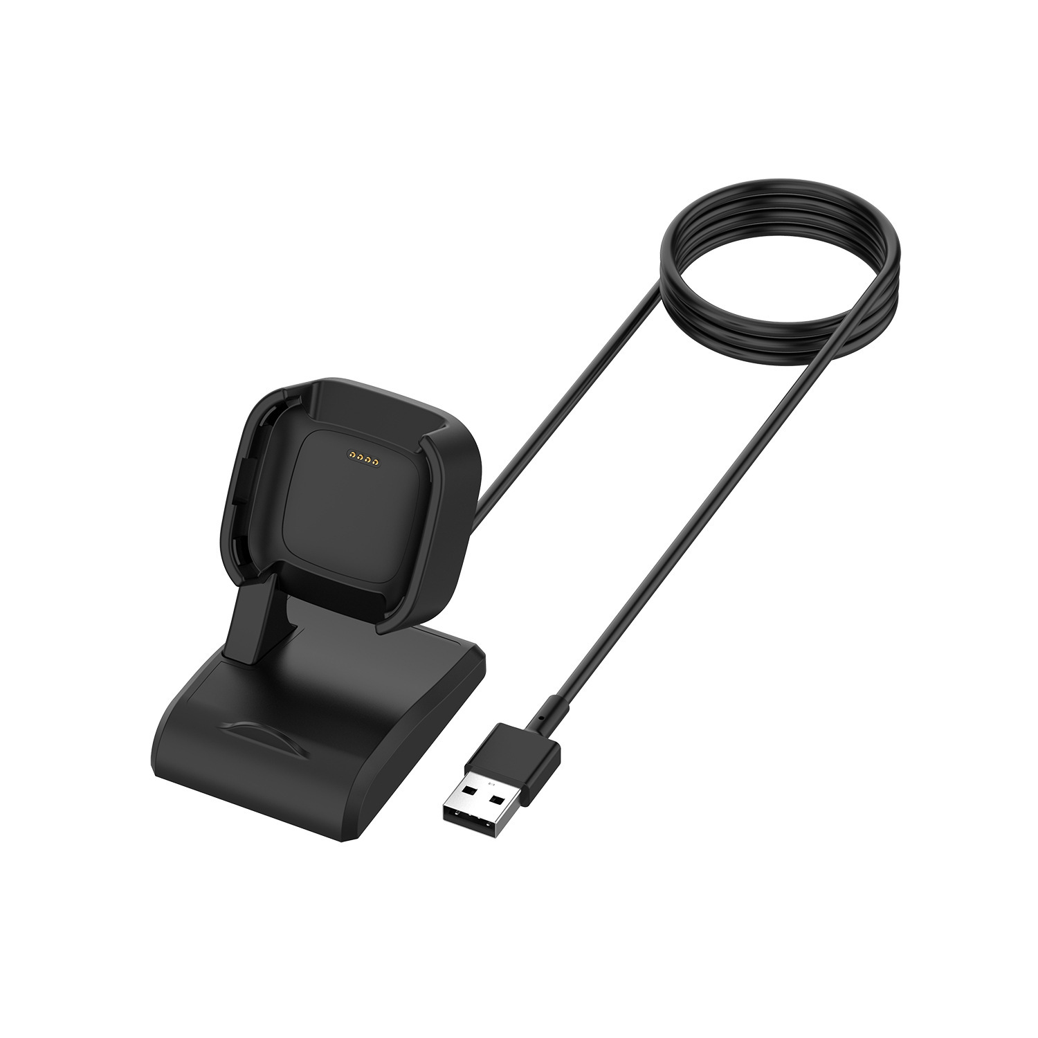 Cargador de asiento Versa2, color negro.