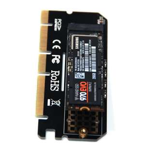 <span class=keywords><strong>M</strong></span>.2 SSD PCIE adaptörü alüminyum alaşımlı kabuk LED genişletme kartı bilgisayar adaptörü arabirim <span class=keywords><strong>M</strong></span>.2 NVMe SSD ngff'ye PCIE 3.0 x16 yükseltici - Product Image 3