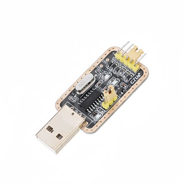 CH340G RS232 to USB to TTL Module, Serial Port Upgrade Board, TTL Flashing Cable.
