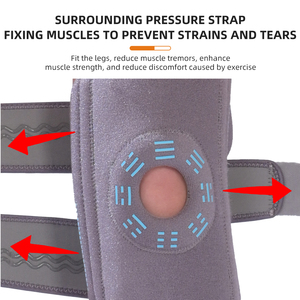 Rodillera Ajustable de Neopreno Grueso Unisex con Almohadilla de Gel para Rótula y Estabilizadores Laterales para Alivio de Artritis, LCA, Rotura de Menisco y <span class=keywords><strong>Dolor</strong></span> <span class=keywords><strong>al</strong></span> Correr - Product Image 6