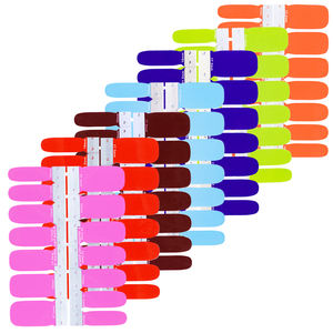 Huizi מותאם אישית לק רצועות עיצוב מעורב ג 'ל 3D אמנות הציפורן עטיפות מדבקה & מדבקות - Product Image 2