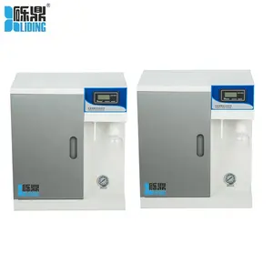 Sistema de agua ultrapura UF de laboratorio de 10 LPH más vendido con ultrafiltración y filtro terminal