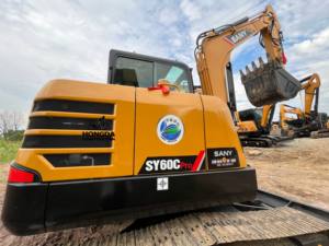 Excavatrice utilisée de Sany60C excavatrice hydraulique de la chenille Sany60 petite excavatrice SY60C de bon état - Product Image 4