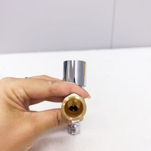 Robinet de machine à laver en cuivre Omuyu, bec pointu de longueur moyenne, double fonction, installation facile - Product Image 4