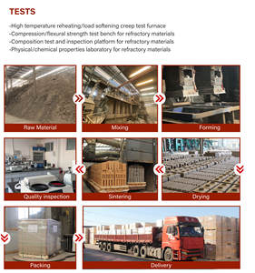 लोहे और इस्पात स्मेल्टिंग के लिए उच्च शक्ति डोलोमाइट अपवर्तक ईंट मैग्नेशिया-कैल्शियम ईंटें - Product Image 1
