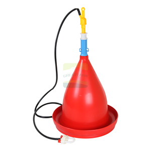 Nouvelle Abreuvoir Automatique Améliorée Style <span class=keywords><strong>Plasson</strong></span> pour Volaille, Cloche à Boire 1,8L, Plateau d'Abreuvement à 360 Degrés pour Poulets et Canards en Ferme - Product Image 2
