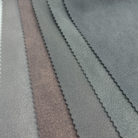 Cuir PU sans PFAS, doux et confortable, 340 GSM, 0,7 mm d'épaisseur, avec support tissé, grain litchi, pour manteaux, vestes et vêtements