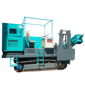 Máquina de Encofrado Deslizante para Conservación del Agua, Equipo de Moldeo de Hormigón Totalmente Hidráulico y Autopropulsado para Bordillos de Carreteras - Product Image 4