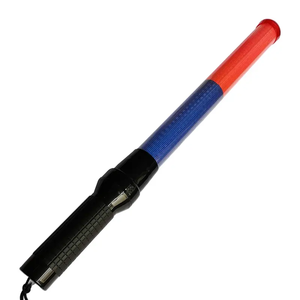 Bán buôn giá khô Loại pin 54cm Red/GREEN <span class=keywords><strong>LED</strong></span> giao thông Baton cho giao thông điều khiển - Product Image 6