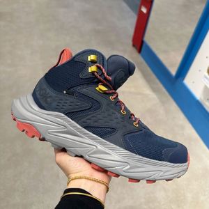 Botas de Senderismo Unisex HOKAS para Otoño/Invierno, de Fibra de Carbono, para Exteriores, Impermeables, Transpirables, Antideslizantes, con Soporte de Arco - Product Image 4