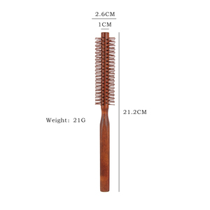 Pettine in legno strumento per lo Styling dei capelli di piccole dimensioni massaggiatore per capelli pettine salone - Product Image 5