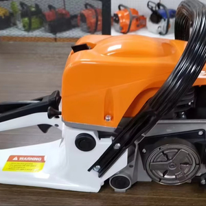 Nouvelle <span class=keywords><strong>tronçonneuse</strong></span> à essence 58cc à deux temps de qualité industrielle pour usage domestique, 2,2 kW, pour l'abattage, guide 20/22 pouces - Product Image 1
