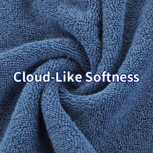 Vendita calda di lusso 100% asciugamani da bagno in cotone morbido set di asciugamani da bagno tecniche intrecciate tra cui tappetini da vasca - Product Image 5