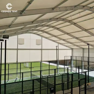 25x50m स्पष्ट अवधि तम्बू आउटडोर बड़े खेल आयोजन टेंट हॉल के साथ एल्यूमीनियम संरचना के साथ बिक्री के लिए