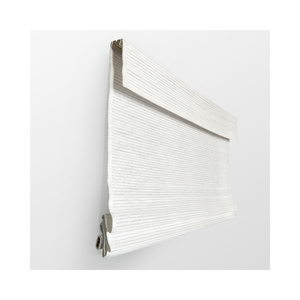 Stores roulants modernes chics en lin naturel, tressage d'herbe de chanvre, stores romains sans fil - Product Image 1