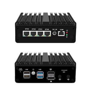 มินิพีซีอุตสาหกรรม4-I226พอร์ต N150พัดลม | เราเตอร์ไฟร์วอลล์ | IOT GATEWAY | pfsense/opnsense พร้อมใช้งาน | รองรับ WiFi & 4G - Product Image 1