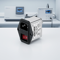 Filtre EMI à faible fuite VIIP 6A, 10A, type H, haute atténation, 150kHz-30MHz, certifié TUV CUL CQC CE ROHS, pour appareil électronique médical