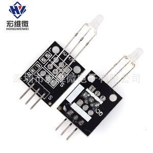 โมดูล LED สองสีแบบแคโทดทั่วไป Hw รุ่น Ky 029 เซ็นเซอร์ขนาด 3 มม. สำหรับ Arduino - Product Image 1