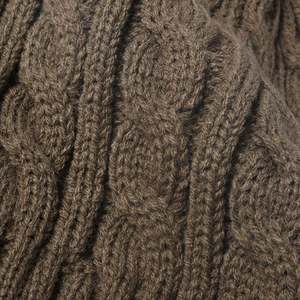 Gorro de lana con forro polar grueso de jacquard para invierno, para exteriores, con protección para las orejas. - Product Image 3