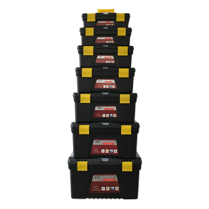 U-WORTHY U-LJ-12 12 Inch Lightweight Durable Portable <strong>Tool</strong> <strong>Box</strong> <strong>Storage</strong> for Woodworker Electrician Home Hardware Parts Case - Product Image 6