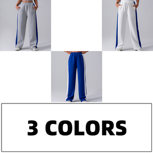 Joyyoung Custom <strong>Women's</strong> Wide Leg Pants Elastic High Waist <strong>Trousers</strong> <strong>Comfy</strong> <strong>Work</strong> Yoga Pants Outdoor Sports Yoga Pants for <strong>Women</strong> - Product Image 3