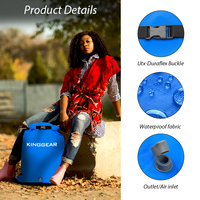 KingGear — pompe Ultra étanche, multi-usage, pour sac à sec et couchage, tapis de Camping