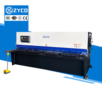 QC11K 6/8/10mm 3200mm coupe-cisaillement tôle automatique CNC hydraulique Guillotine cisailles Machines guillotine coupe cisaillement