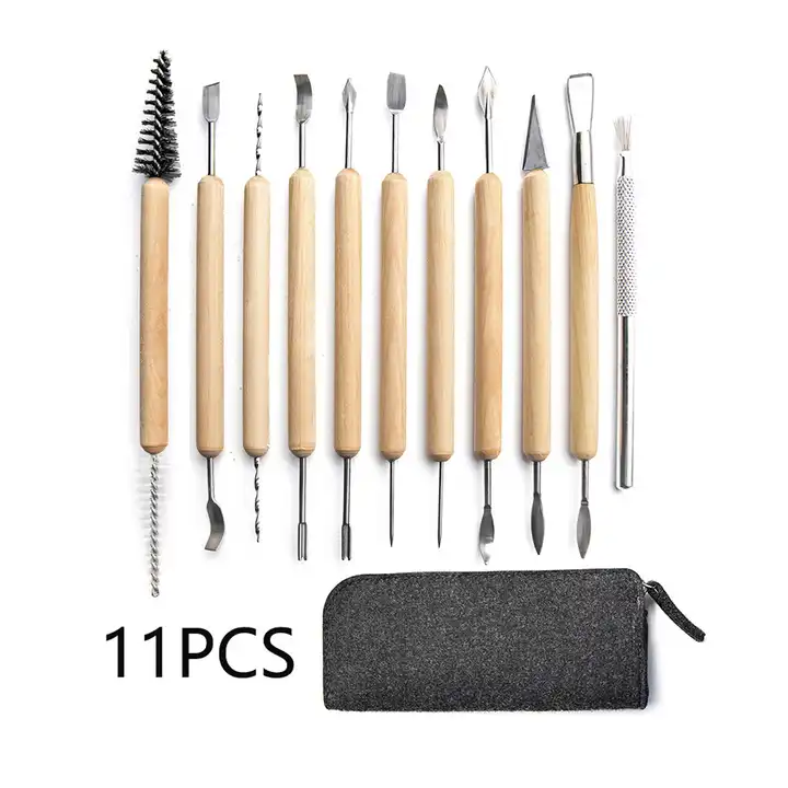 11pcs polymer shapers modeling carved tool