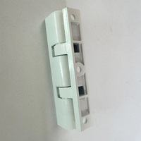 Charnière de fixation en alliage de zinc blanc de 90 mm, style ancien européen, pour fenêtres à battants en PVC