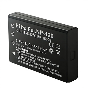 For Fujitsu NP-120 3.7V 1800mAh Li-ion <b>Battery</b> Pack Black <b>Rechargeable</b> Camera Use - Product Image 1
