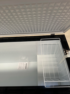 Congélateur coffre horizontal à porte supérieure H 370L pour usage domestique et commercial, température unique - Product Image 5