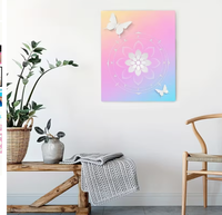 Feuille acrylique irisée pour découpe laser, plexiglas arc-en-ciel, taille personnalisée pour artisanat et signalétique, design sur mesure