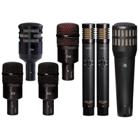 Kit de microphones pour batterie DP7, 7 pièces, sonorisation professionnelle pour les performances live ou l'enregistrement en studio