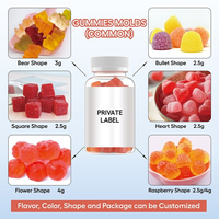 Gummies pour cheveux OEM, compléments alimentaires pour la croissance des cheveux, gummies à l'algue marine avec vitamines, aloe vera, favorise des cheveux sains et brillants pour femmes et hommes