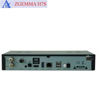 Récepteur de télévision par satellite numérique ZGEMM H7S DVB-S2X+DVB-T2/C Linux OS Enigma2 Décodeur Full HD Iks Sks Récepteur de télévision par satellite