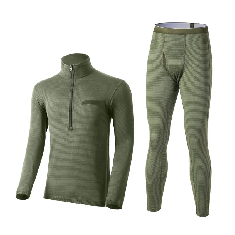 SIVI Großhandel Winter Outdoor Sport Schnellt rocknende Fleece-Radsport-Sets Long Johns Thermo-Unterwäsche für Männer